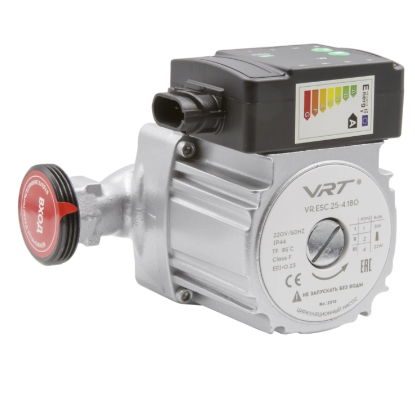 Насос циркуляционный VRT VR. ESC. 25-4. 180, 5-22 Вт, с гайками