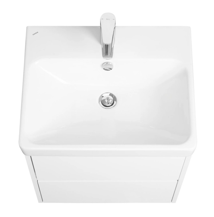 Тумба Сканди 55 Белый + раков. Адриана 55 (1A251701SD010+1WH501620)