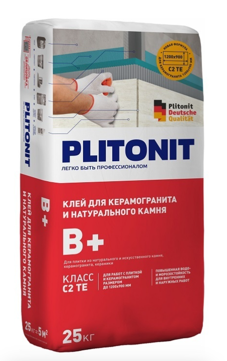Клей плиточный Plitonit B+ (25 кг)