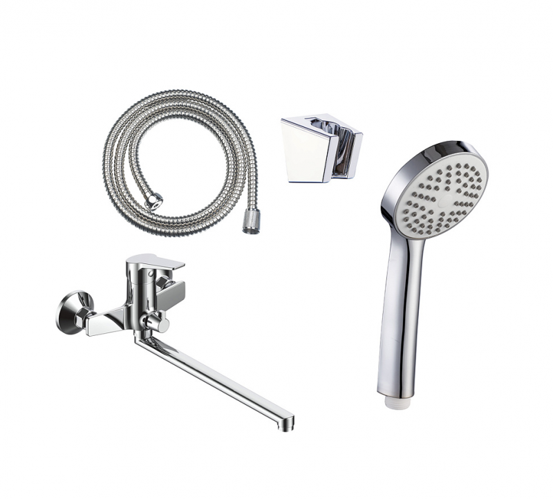 Смеситель для ванны с длинным изливом INESSA LORANTO LR90287000