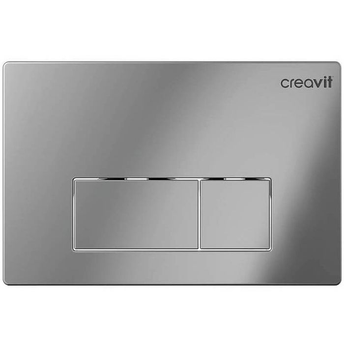 Кнопка смыва Creavit ARC хром матовая GP8003.00