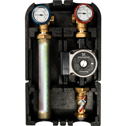 Насосная группа с прямым контуром 1" с насосом Grundfos UPSO 25-65 SDG-0001-002502 STOUT